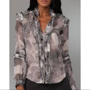 Authentic DianevonFurstenberg Silk Blouse